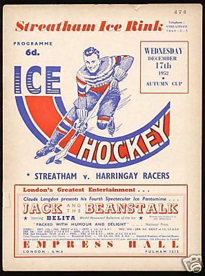 Ice Hockey Program 1952 6