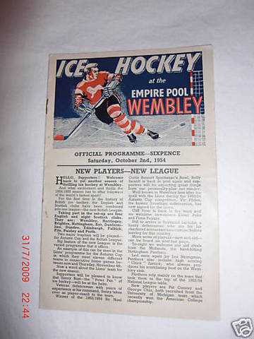 Hockey Program 1954 7