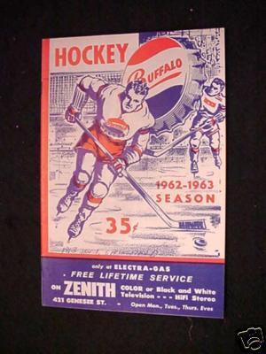 Hockey Program 1962