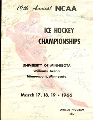 Hockey Program 1966 3