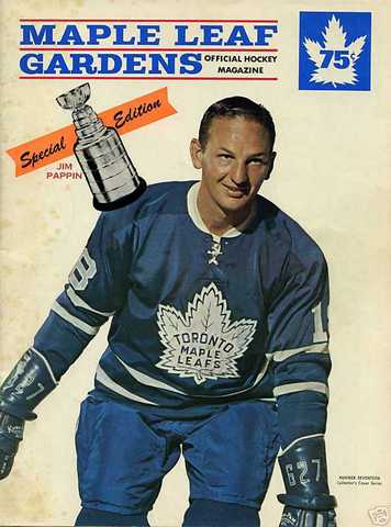 Hockey Program 1967 1 Game 6 Stanley Cup Winner