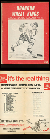 Hockey Program 1973 4 X