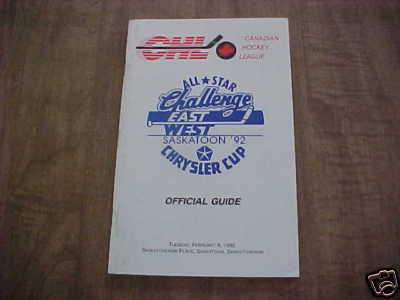 Hockey Program 1992 1