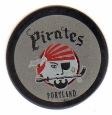 Portland Pirates Hockey Puck 