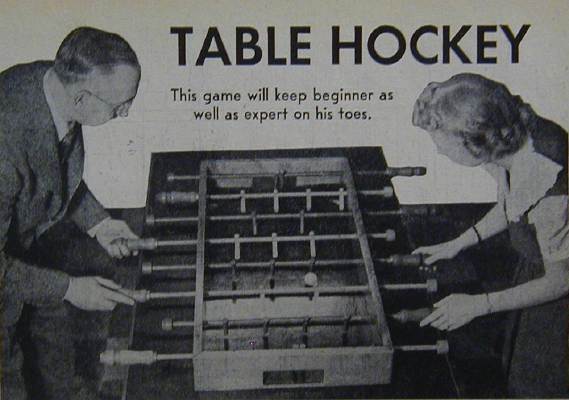 Hockey Ad 1945