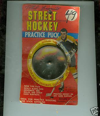 Hockey Puck 1960s 1
