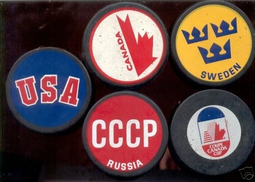 Hockey Pucks 1991 Canada Cup