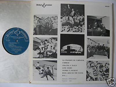 Ice Hockey Records Lp Vinyl 1960s Quebec Remparts
