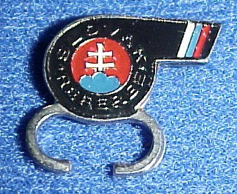 Hockey Referee Pin 3 Slovak