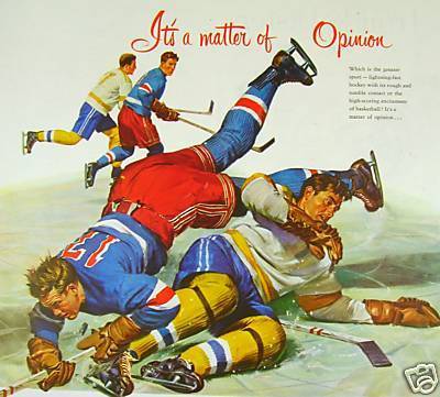 Ice Hockey Ad 1952 2
