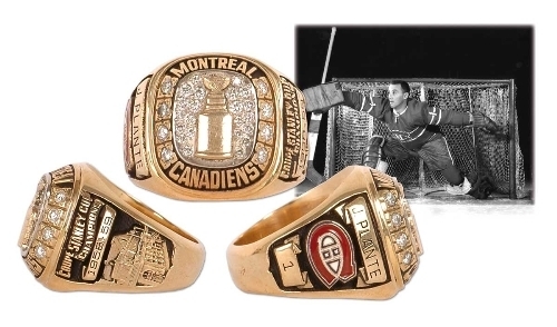 Jacques Plantet Hockey Ring 1959 Stanley Cup