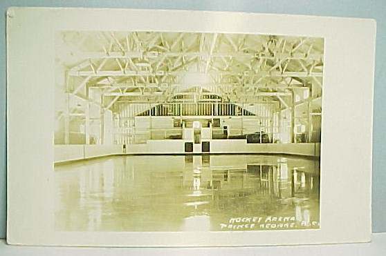 Hockey Rink Prince George BC 1920s