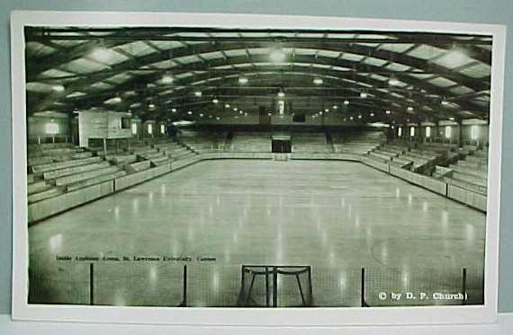 Hockey Rink St Lawrence University 1950s