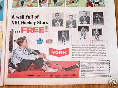 Hockey Ad 1961