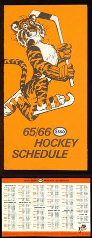 Hockey Schedule 1965