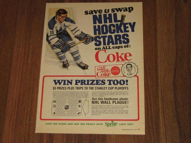 Hockey Ad 1964