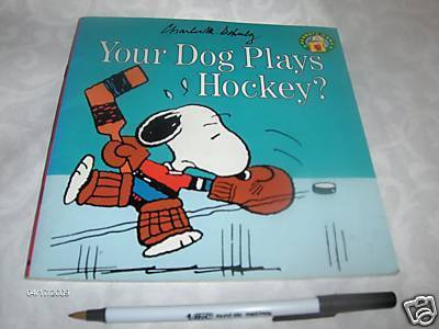 Hockey Snoopy Book