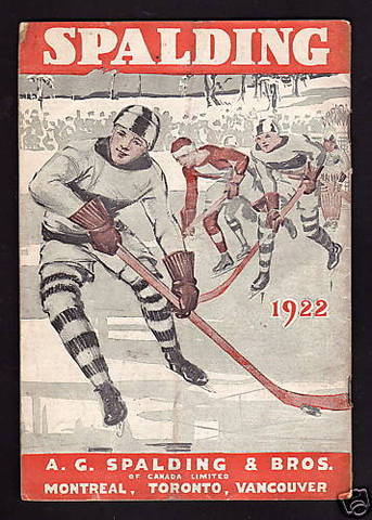Hockey Spalding Booklet 1922