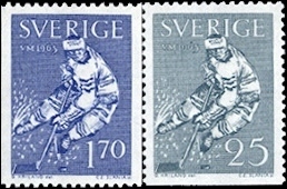 Hockey Stamp Sweden
