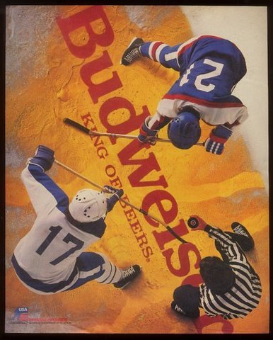 Hockey Ad 1987