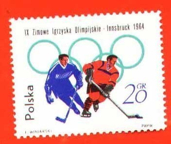 Hockey Stamp 1964