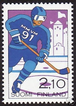 Hockey Stamp 1991