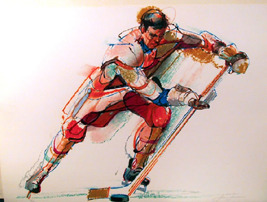 Hockey Art 1980 Jim Jonson