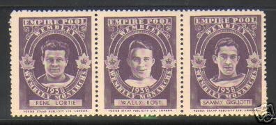 Hockey Stamps 1938