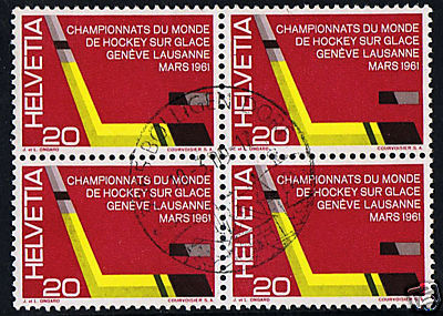 Hockey Stamps 1961 1