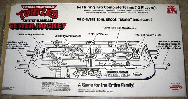 Hockey Table Top Game 1990 1