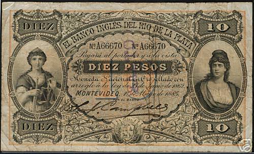 Banknote 1885 1