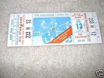 Hockey Ticket 1976 2