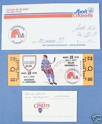 Hockey Ticket 1978 6