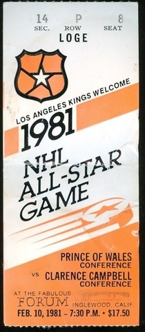 Hockey Ticket 1981 4