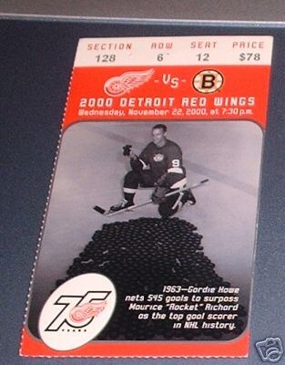 Hockey Ticket 2000
