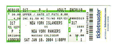 Hockey Ticket 2004