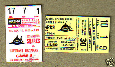 Hockey Tickets 1972