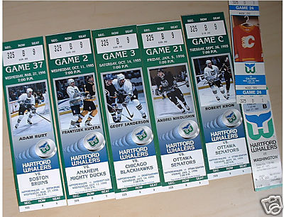 Hockey Tickets 1995 1