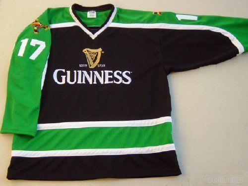 Ice Hockey Beer Jerseys 11  Guinness