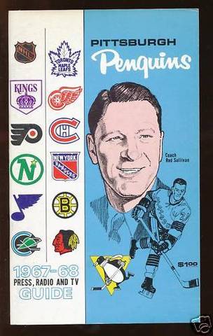Hockey Yearbook 1967 Pittsburg 1st Year