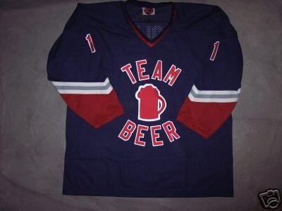 Ice Hockey Beer Jerseys 16  Team Beer