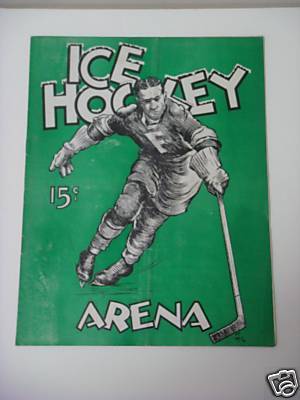 Hockey Program 1945 Philly