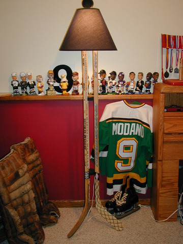 Ice Hockey Stick Lamp 1