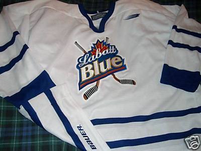 Ice Hockey Beer Jerseys 17 Labatts Blue