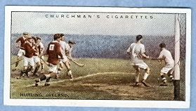 Hurling Card 1929  Churchman's Cigarettes