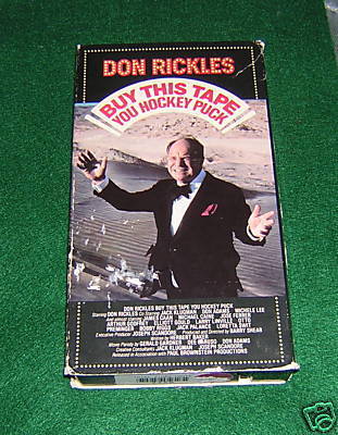 Hockey VHS Don Rickles: Buy This Tape