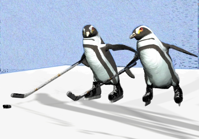 Penguin Ice Hockey