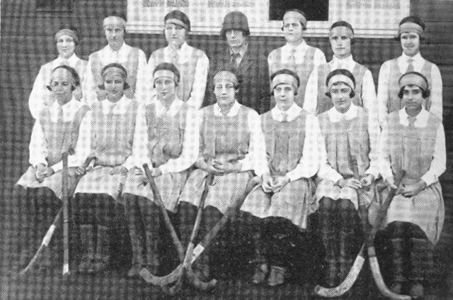 Student Girls Field Hockey Team 1925