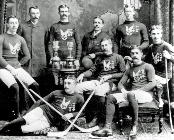 Montreal AAA - Montreal Winter Carnival Champions 1885 & 1887