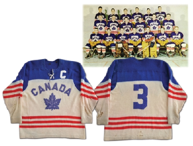 Team Canada Jersey 1955 Team Captain